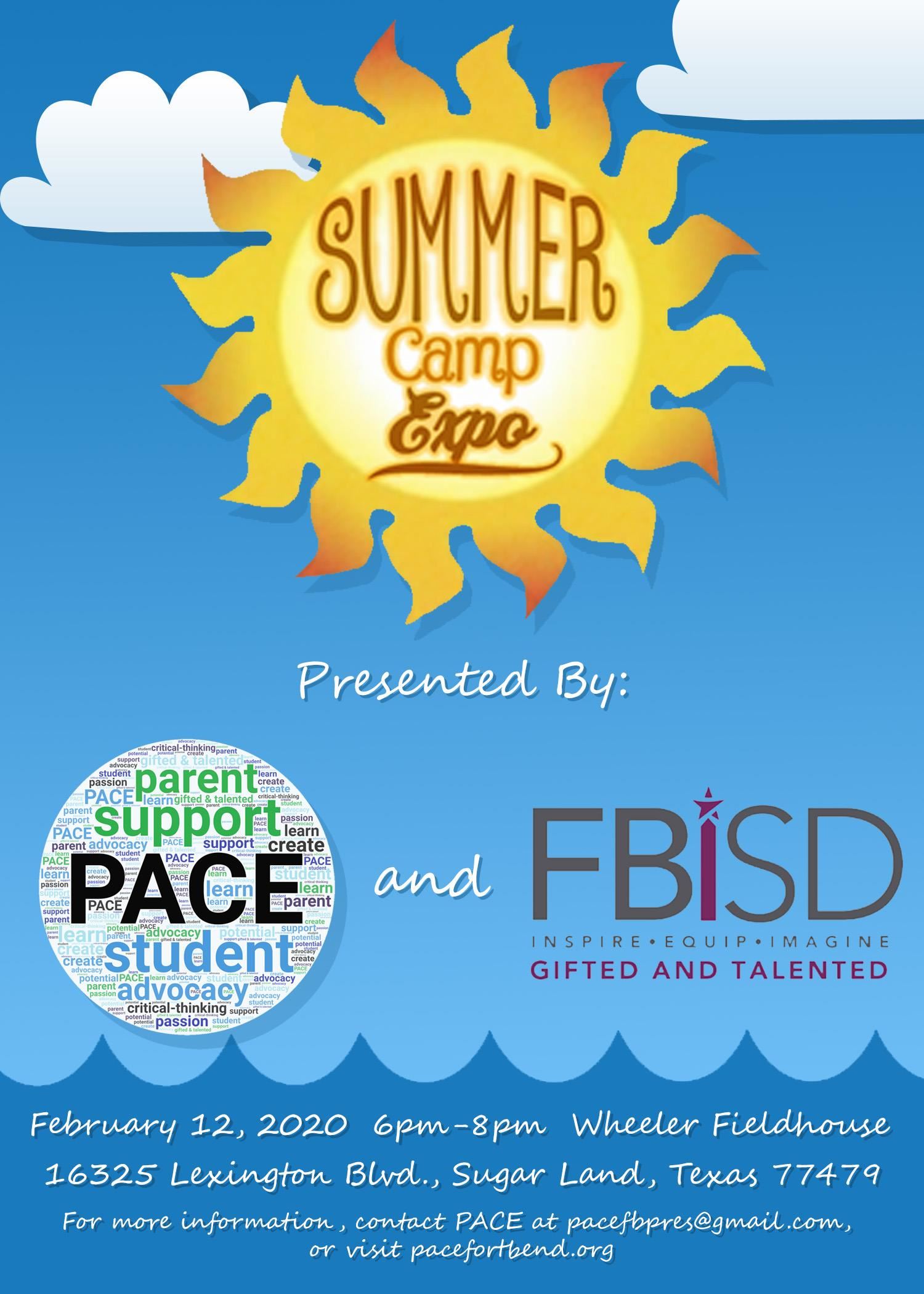 FBISD Gifted and Talented Department and Fort Bend PACE to host summer